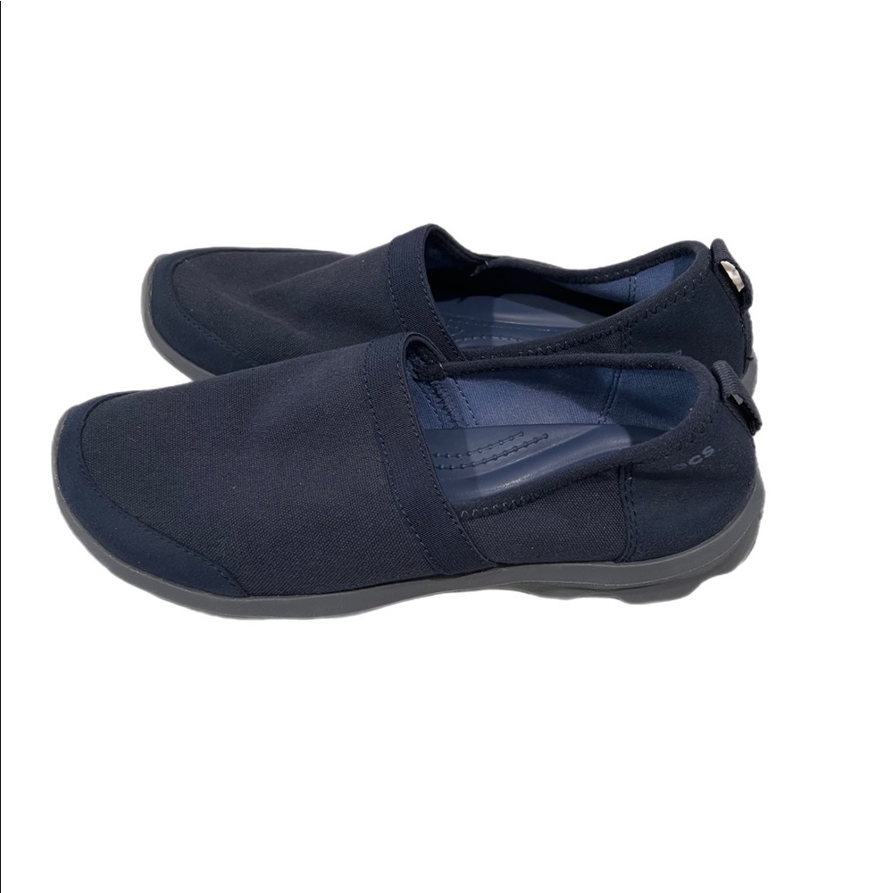 Crocs canvas slip on loafers - Picture 5 of 11